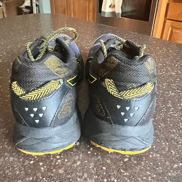 Asics Gel Sonoma 3 Men's Running Shoe (Trail) Size 9 Blue/Black/Yellow - Picture 4 of 9